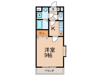 間取図 ヴィラコートはなみづき