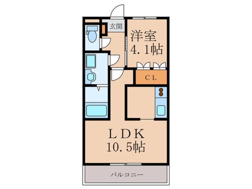 間取図 シャンピアステ－ジ