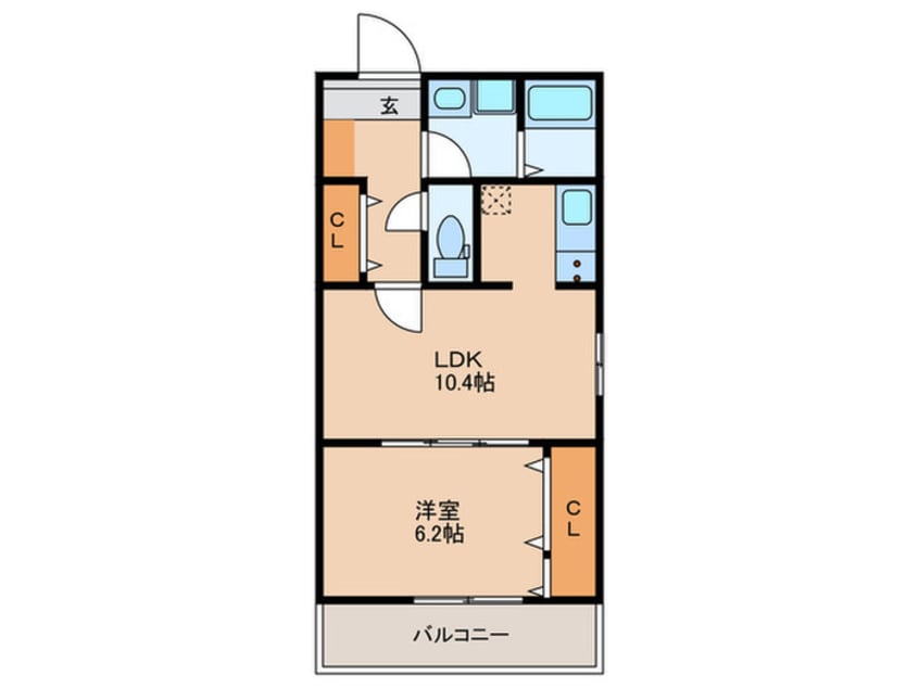 間取図 ヴィアロームつつじヶ丘