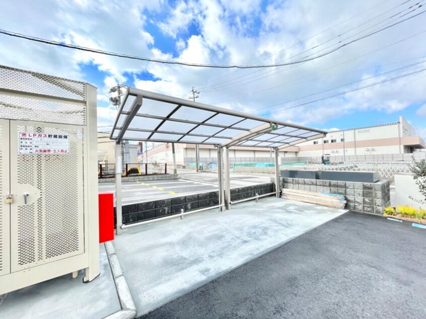 駐輪場 D-roomたかむら　A棟