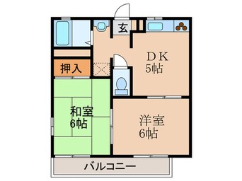 間取図 ドミールＫ