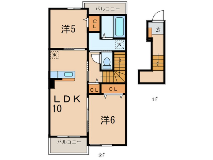 間取図 アミティエⅢ