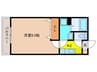 リブレア福重南Ｂ棟 1Kの間取り