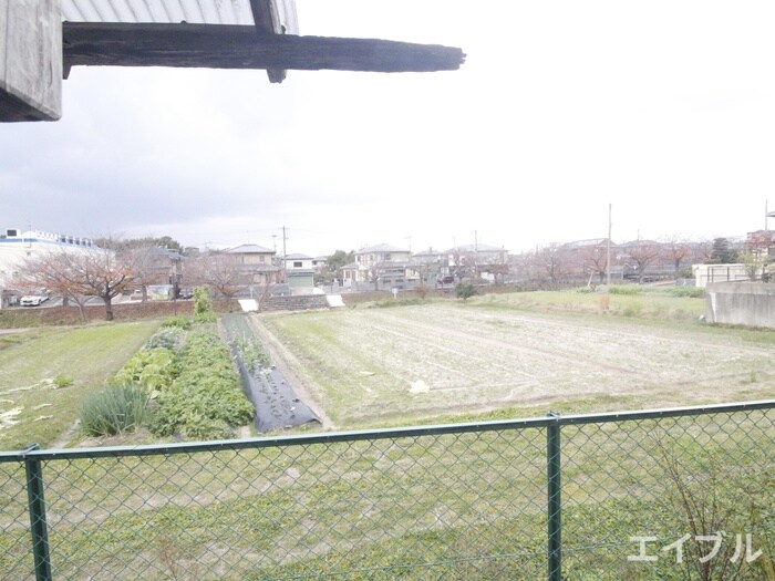 室内からの展望 川辺アパート
