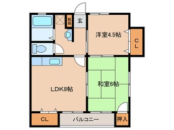 間取図 クランベリーハウス