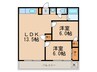グリーンパーク 2LDKの間取り