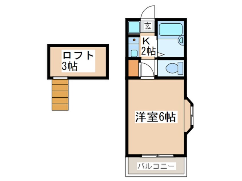 間取図 インターレジデンスＡ