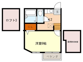 間取図 ベネフィスタウン七隈１