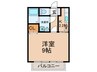 カ－サオ－クマ 1Kの間取り