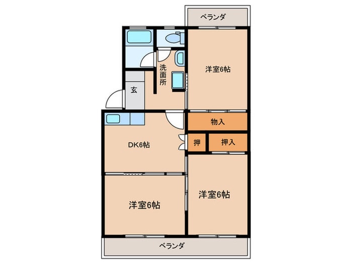 間取り図 水町ビル