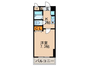 間取図 アルメリア白木原