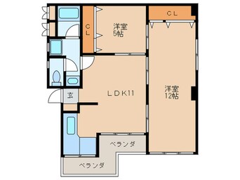 間取図 三洋ビル