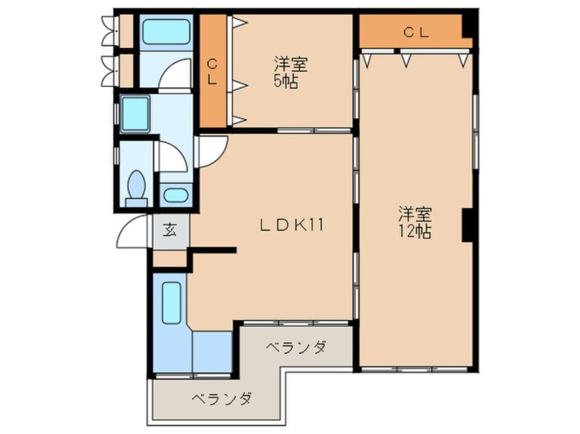 間取図 三洋ビル