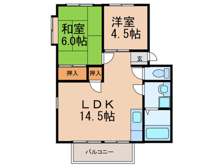 間取図 ネゴシアンⅡ