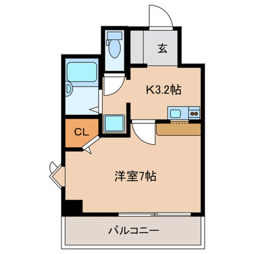 間取図 楠原ビル