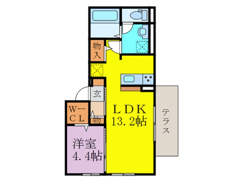 間取図 ファーストレジデンス野間