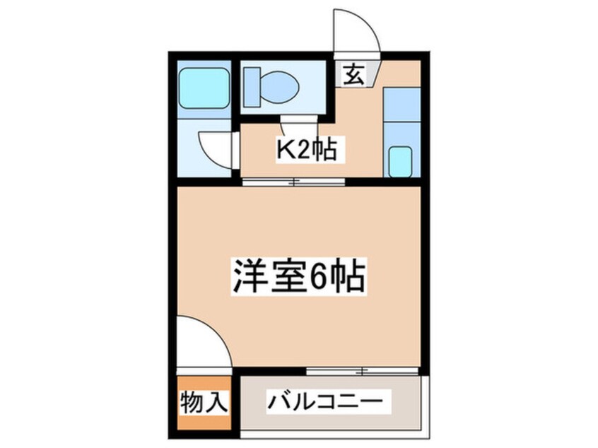 間取図 ホワイトコーポ太宰府
