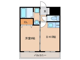 間取図 アムール美幸