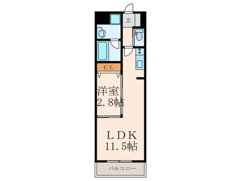 間取図 コンダクトレジデンスDaizen