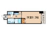フレンテ二島Ⅱ 1Kの間取り