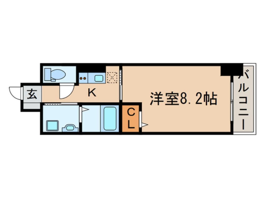 間取図 フレンテ二島Ⅱ