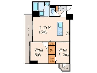 間取図 ｱｰｽｺｰﾄY`sｼﾃｨ西神原町