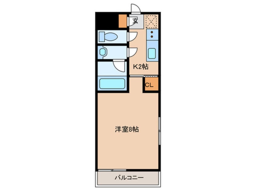 間取図 Santacruz東谷山