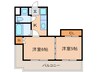 ロイヤルキャッスル 2Kの間取り