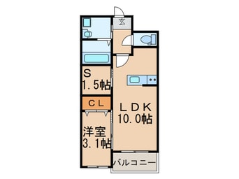 間取図 ロイズ・センタ－マ－ク原町駅前