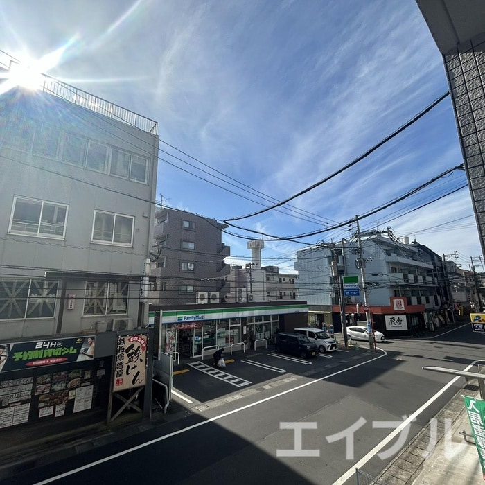 室内からの展望 エルシオン騎射場