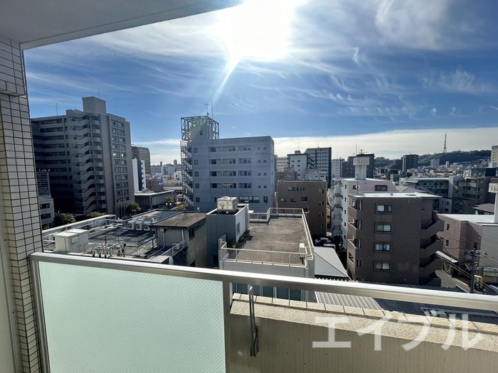 室内からの展望 エルシオン騎射場