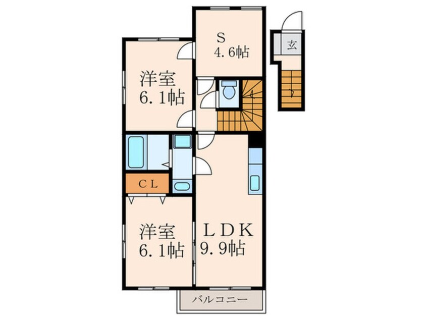 間取図 サン リマーレ