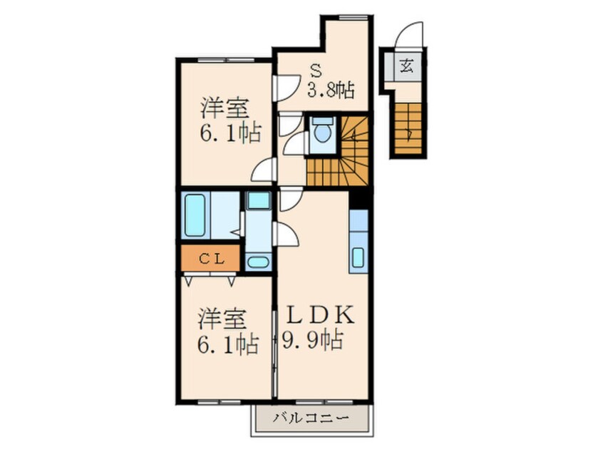 間取図 サン リマーレ