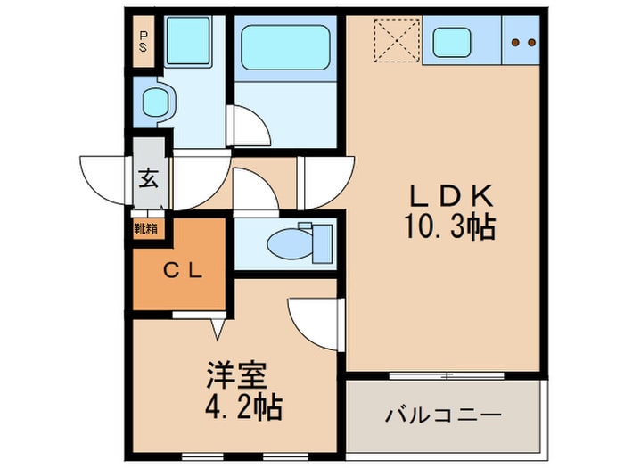 間取り図 カーサマコイ博多南Ⅰ