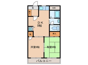 間取図 サンフィールド