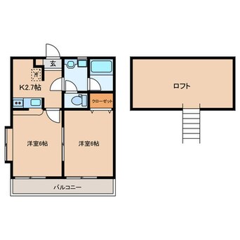 間取図 プリエール・カーナ