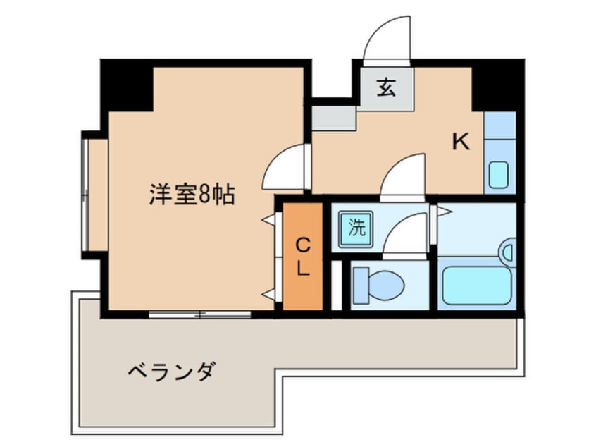 間取図 パエゼ今泉