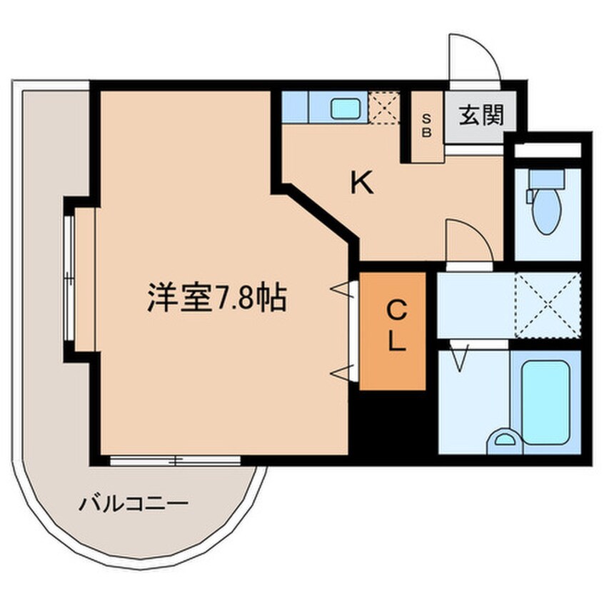 間取図 パエゼ今泉