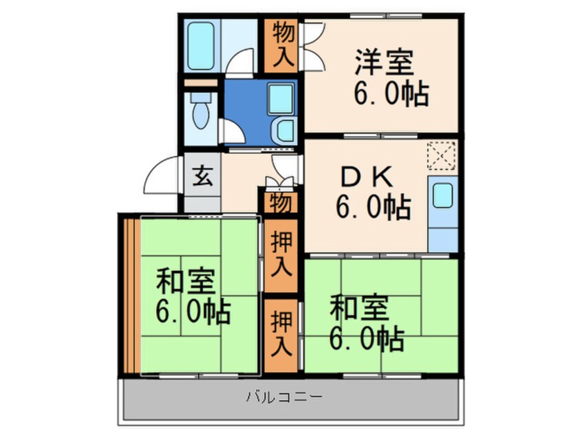 間取図 森和ビル