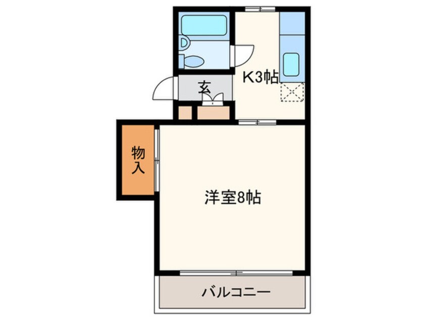 間取図 サンアベニュー三宅