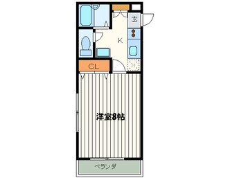 間取図 ドミール高砂