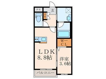 間取図 プレステ－ジ熊谷