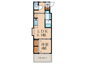 間取図 ニュ－サンリバ－１４番館