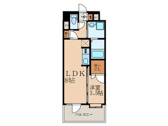 間取図 ニュ－サンリバ－１４番館