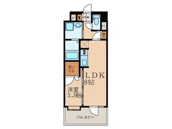 間取図 ニュ－サンリバ－１４番館