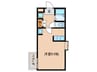 ソフィア９ 1Rの間取り