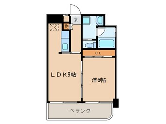 間取図 サンシティ駅南