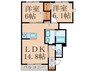 Ｃａｓａ　Ｌｉｂｒｏ 2LDKの間取り