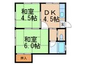 和白ハイツの間取図