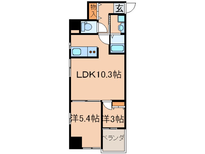 間取図 MDI　SERENO　JIYUGAOKA